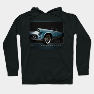 1956 Thunderbird Tribute Poster T-Bird Hoodie